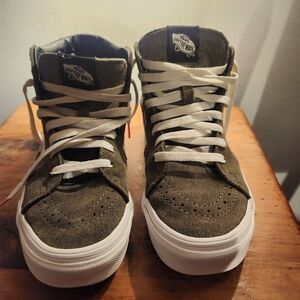 Vans Olive High-Top Sneakers